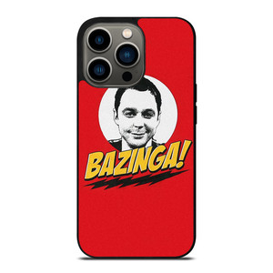 SHELDON COOPER BAZINGA BIG BANG THEORY iPhone 13 Pro Case Cover