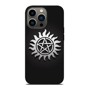 SUPERNATURAL METAL LOGO iPhone 13 Pro Case Cover