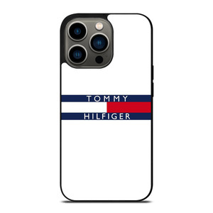 TOMMY HILFIGER WHITE iPhone 13 Pro Case Cover