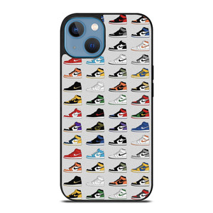 AIR JORDAN SHOES COLLAGE iPhone 13 Case Cover