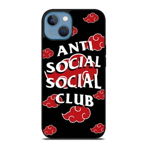 AKATSUKI ANTI SOCIAL SOCIAL CLUB iPhone 13 Case Cover AKATSUKI ANTI SOCIAL SOCIAL CLUB iPhone 13 Case Cover