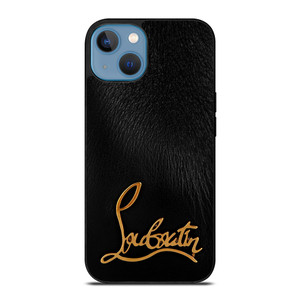 CHRISTAN LOUBOUTIN BLACK iPhone 13 Case Cover CHRISTAN LOUBOUTIN BLACK iPhone 13 Case Cover