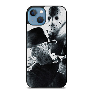 FREDDY KRUEGER VS JASON VOORHEES 2 iPhone 13 Case Cover FREDDY KRUEGER VS JASON VOORHEES 2 iPhone 13 Case Cover