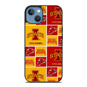 IOWA STATE CYCLONES FOOTBALL COLLAGE iPhone 13 Case Cover IOWA STATE CYCLONES FOOTBALL COLLAGE iPhone 13 Case Cover