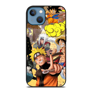 JAPANESE ANIME CROSSOVER iPhone 13 Case Cover JAPANESE ANIME CROSSOVER iPhone 13 Case Cover