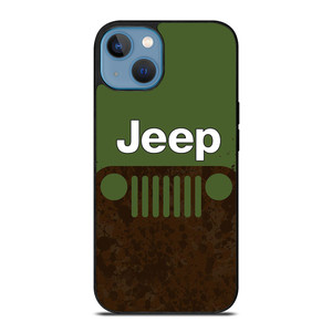 JEEP GREEN RUSTY LOGO iPhone 13 Case Cover JEEP GREEN RUSTY LOGO iPhone 13 Case Cover