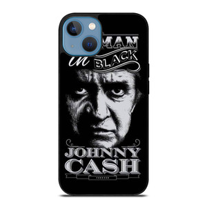 JOHNNY CASH MAN IN BLACK iPhone 13 Case Cover