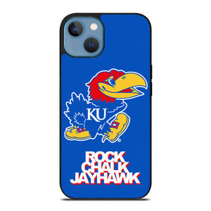 KANSAS JAYHAWKS ROCK CHALK iPhone 13 Case Cover KANSAS JAYHAWKS ROCK CHALK iPhone 13 Case Cover