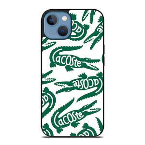 LACOSTE PATTERN iPhone 13 Case Cover LACOSTE PATTERN iPhone 13 Case Cover