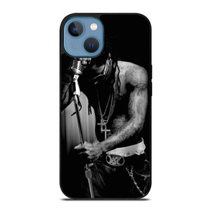 LIL WAYNE BLACK WHITE iPhone 13 Case Cover LIL WAYNE BLACK WHITE iPhone 13 Case Cover