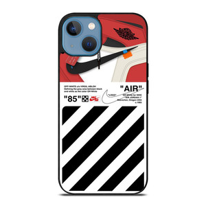 NIKE AIR JORDAN OFFWHITE SHOES iPhone 13 Case Cover NIKE AIR JORDAN OFFWHITE SHOES iPhone 13 Case Cover