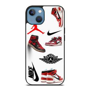 NIKE AIR JORDAN SHOES COLLAGE iPhone 13 Case Cover NIKE AIR JORDAN SHOES COLLAGE iPhone 13 Case Cover