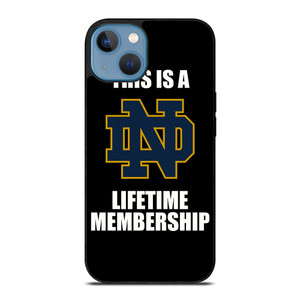 NOTRE DAME FIGHTING IRISH MEMBERSHIP iPhone 13 Case Cover