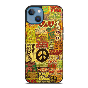 PEACE TAPESTRY PATTERN iPhone 13 Case Cover