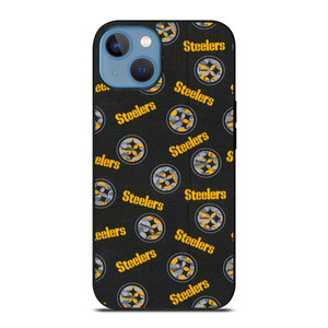 PITTSBURGH STEELERS FOOTBALL PATTERN iPhone 13 Case Cover PITTSBURGH STEELERS FOOTBALL PATTERN iPhone 13 Case Cover