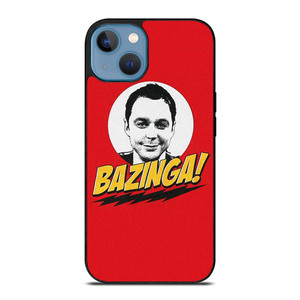 SHELDON COOPER BAZINGA BIG BANG THEORY iPhone 13 Case Cover