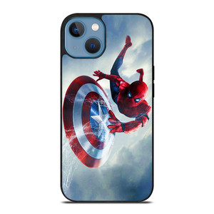 SPIDERMAN X CAPTAIN AMERICA iPhone 13 Case Cover SPIDERMAN X CAPTAIN AMERICA iPhone 13 Case Cover