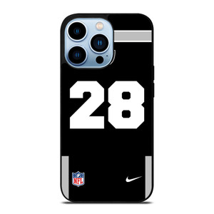 LAS VEGAS RAIDERS JOSH JACOBS 28 NFL NIKE iPhone 13 Pro Max Case Cover