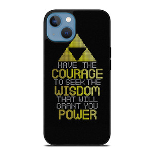 TRIFORCE ZELDA QUOTES iPhone 13 Case Cover