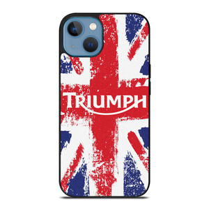 TRIUMPH MOTORCYCLES UNION JACK iPhone 13 Case Cover TRIUMPH MOTORCYCLES UNION JACK iPhone 13 Case Cover