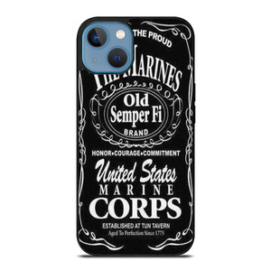UNITED STATES US MARINE CORPS iPhone 13 Case Cover