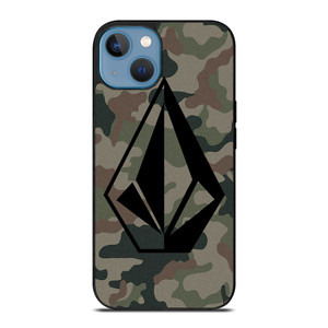 VOLCOM LOGO CAMO iPhone 13 Case Cover