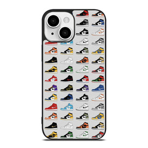 AIR JORDAN SHOES COLLAGE iPhone 13 Mini Case Cover