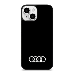 AUDI CAR LOGO BLACK iPhone 13 Mini Case Cover