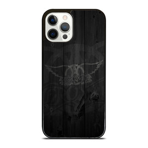 AEROSMITH ROCK BAND WOODEN LOGO iPhone 12 Pro Case Cover