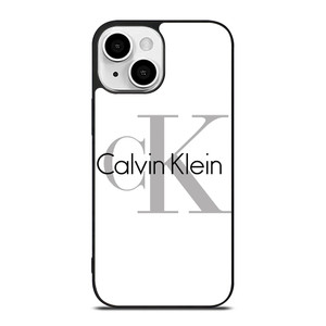 CALVIN KLEIN WHITE LOGO iPhone 13 Mini Case Cover CALVIN KLEIN WHITE LOGO iPhone 13 Mini Case Cover