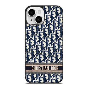 CHRISTIAN DIOR LOGO BLUE iPhone 13 Mini Case Cover CHRISTIAN DIOR LOGO BLUE iPhone 13 Mini Case Cover