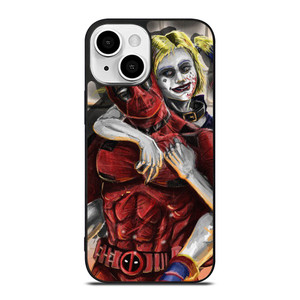 DEADPOOL HARLEY QUINN ART iPhone 13 Mini Case Cover DEADPOOL HARLEY QUINN ART iPhone 13 Mini Case Cover