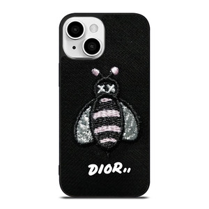 DIOR X KAWS BEE BLACK iPhone 13 Mini Case Cover DIOR X KAWS BEE BLACK iPhone 13 Mini Case Cover