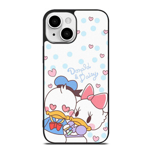 DONALD LOVE DAISY DUCK CUTE iPhone 13 Mini Case Cover DONALD LOVE DAISY DUCK CUTE iPhone 13 Mini Case Cover