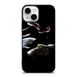 FREDDY KRUEGER VS JASON VOORHEES iPhone 13 Mini Case Cover FREDDY KRUEGER VS JASON VOORHEES iPhone 13 Mini Case Cover
