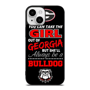 GEAORGIA BULLDOGS FOOTBALL GIRL iPhone 13 Mini Case Cover