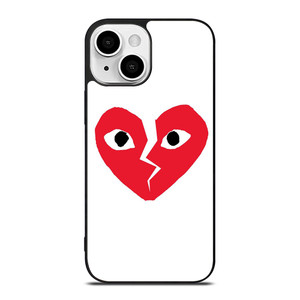 HEART BREAK COMME DES GARCONS iPhone 13 Mini Case Cover HEART BREAK COMME DES GARCONS iPhone 13 Mini Case Cover
