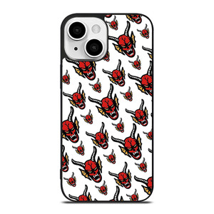 HELLFIRE CLUB STRANGER THINGS PATTERN iPhone 13 Mini Case Cover HELLFIRE CLUB STRANGER THINGS PATTERN iPhone 13 Mini Case Cover