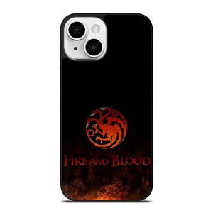 HOUSE OF THE DRAGON FIRE AND BLOOD iPhone 13 Mini Case Cover HOUSE OF THE DRAGON FIRE AND BLOOD iPhone 13 Mini Case Cover