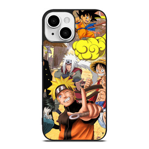 JAPANESE ANIME CROSSOVER iPhone 13 Mini Case Cover JAPANESE ANIME CROSSOVER iPhone 13 Mini Case Cover