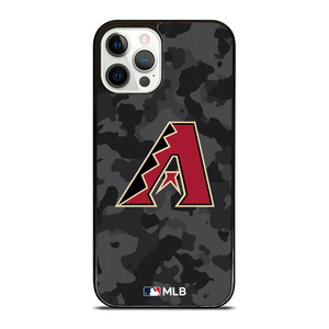 ARIZONA DIAMONDBACKS BASEBALL BLACK CAMO iPhone 12 Pro Case Cover