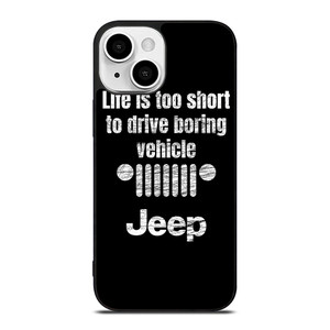 JEEP LIFE FUNNY QUOTES iPhone 13 Mini Case Cover JEEP LIFE FUNNY QUOTES iPhone 13 Mini Case Cover