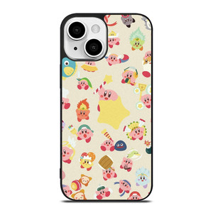 KIRBY CUTE PATTERN iPhone 13 Mini Case Cover
