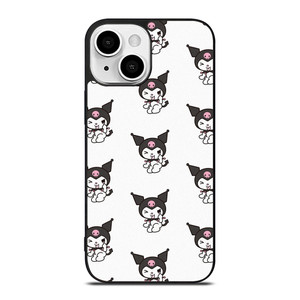 KUROMI CAT ANIME PATTERN iPhone 13 Mini Case Cover KUROMI CAT ANIME PATTERN iPhone 13 Mini Case Cover