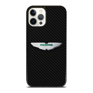 ASTON MARTIN CAR CARBON FIBER iPhone 12 Pro Case Cover