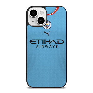 MANCHESTER CITY 2022-23 JERSEY iPhone 13 Mini Case Cover MANCHESTER CITY 2022-23 JERSEY iPhone 13 Mini Case Cover