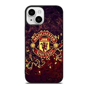 MANCHESTER UNITED LOGO FAN ART iPhone 13 Mini Case Cover