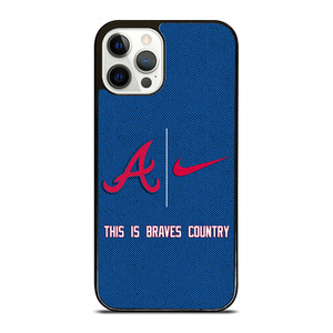 ATLANTA BRAVES NIKE MLB BASEBALL iPhone 12 Pro Case Cover