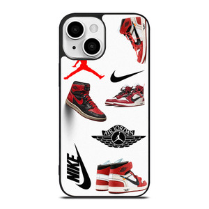 NIKE AIR JORDAN SHOES COLLAGE iPhone 13 Mini Case Cover