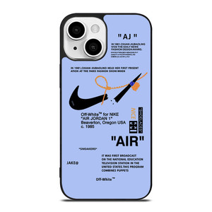 NIKE AIR OFF WHITE TARO iPhone 13 Mini Case Cover NIKE AIR OFF WHITE TARO iPhone 13 Mini Case Cover
